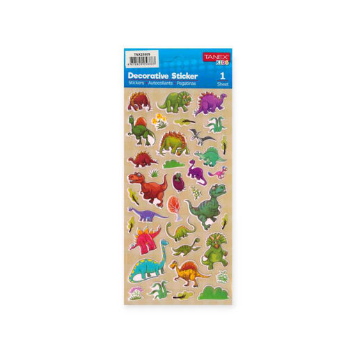 Picture of TANEX KIDS DECORATIVE DINOSAUR STICKERS